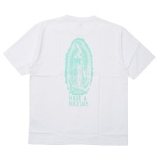 画像1: WACKO MARIA/WASHED HEAVY WEIGHT T-SHIRT（WHITE）［プリントT-26秋冬］ (1)