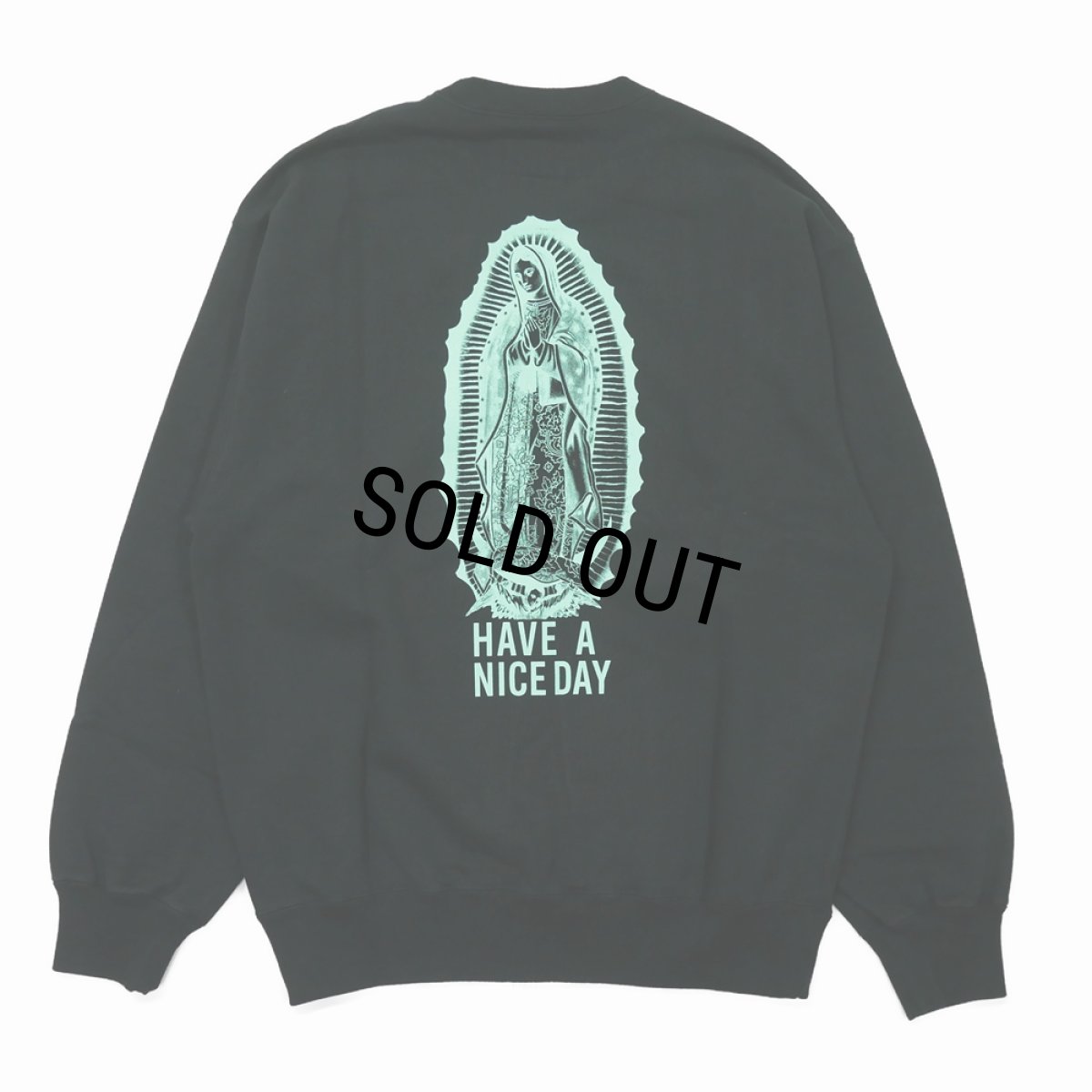 画像1: WACKO MARIA/WASHED HEAVY WEIGHT SWEAT SHIRT（BLACK）［クルーネックスウェット-26秋冬］ (1)
