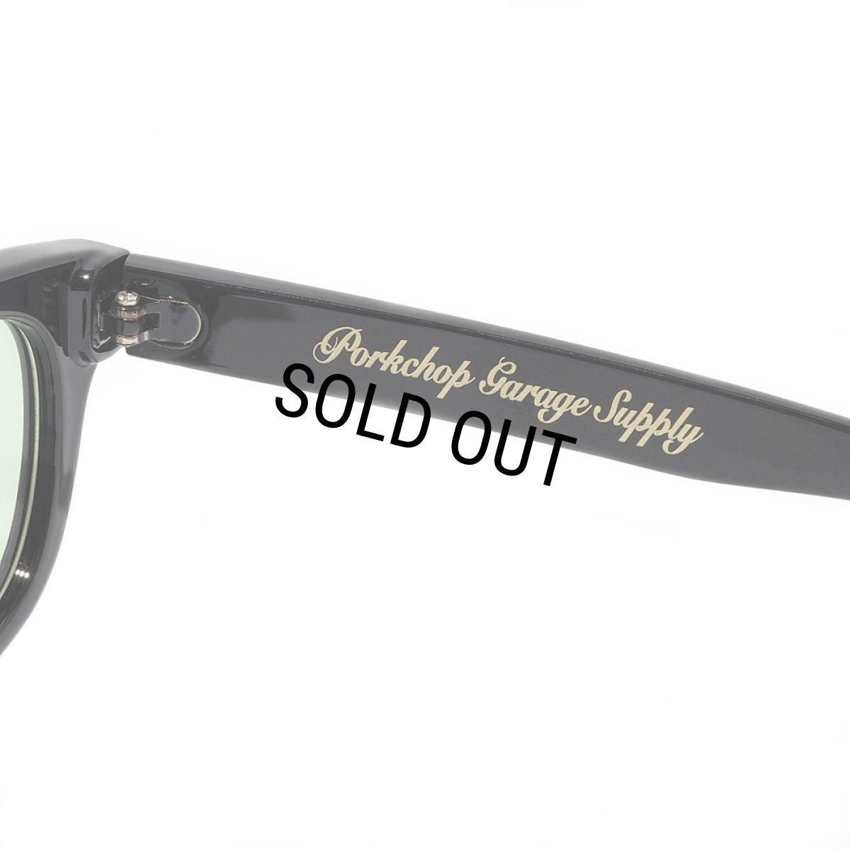 画像5: PORKCHOP/SUNGLASSES_26（Type 02）（BLACK/OLIVE）［サングラス"スクエア"-26秋冬］ (5)