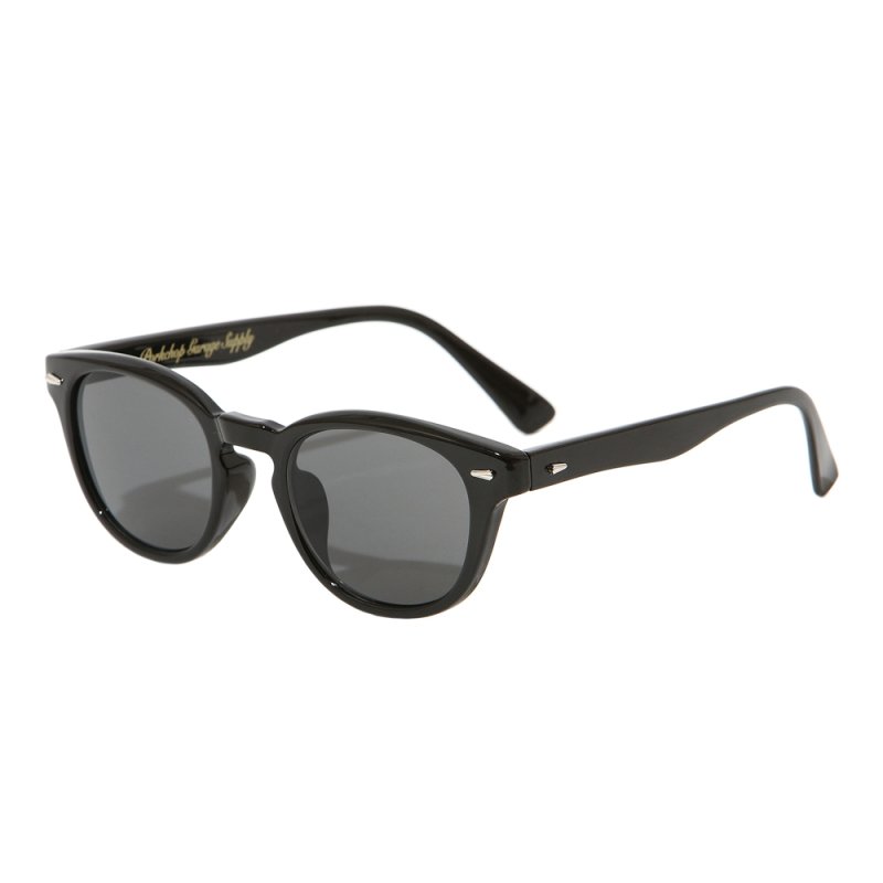 画像1: PORKCHOP/SUNGLASSES_26（Type 01）（BLACK/SMOKE）［サングラス"ウェリントン"-26秋冬］