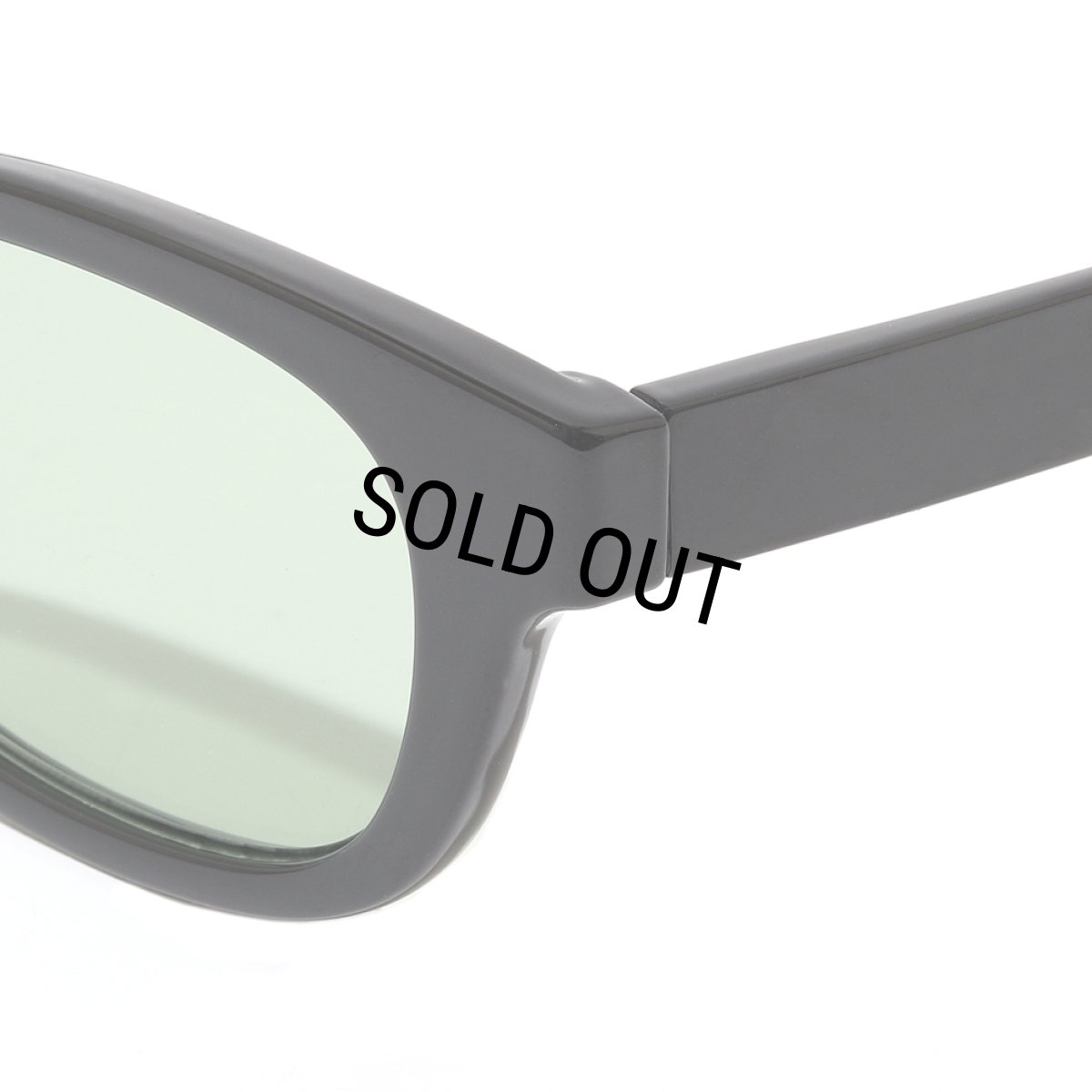 画像3: PORKCHOP/SUNGLASSES_26（Type 02）（BLACK/OLIVE）［サングラス"スクエア"-26秋冬］ (3)