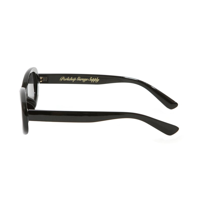 画像2: PORKCHOP/SUNGLASSES_26（Type 03）（BLACK/SMOKE）［サングラス"オーバル"-26秋冬］
