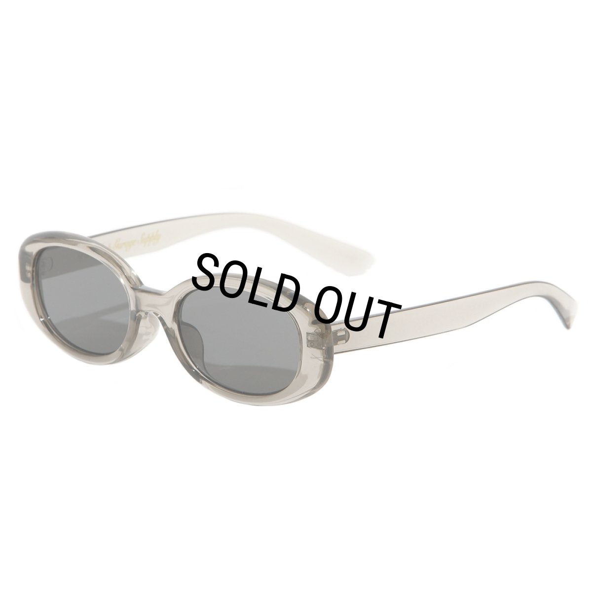 画像1: PORKCHOP/SUNGLASSES_26（Type 03）（C.GRAY/SMOKE）［サングラス"オーバル"-26秋冬］ (1)