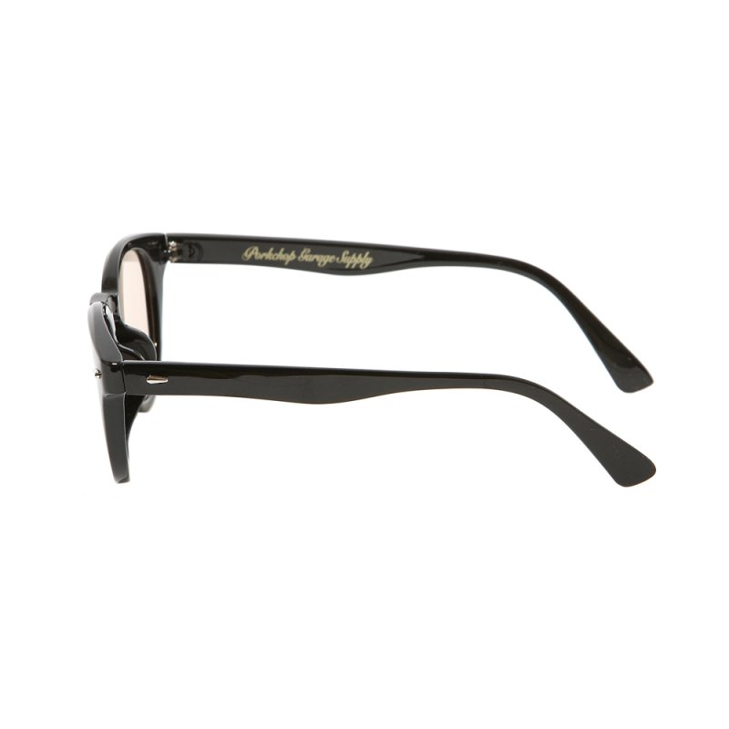画像2: PORKCHOP/SUNGLASSES_26（Type 01）（BLACK/LIGHT BROWN）［サングラス"ウェリントン"-26秋冬］
