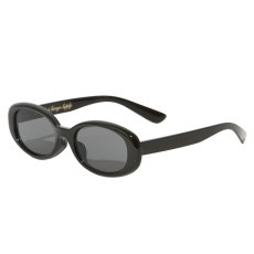 画像1: PORKCHOP/SUNGLASSES_26（Type 03）（BLACK/SMOKE）［サングラス"オーバル"-26秋冬］ (1)