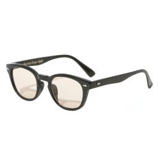 画像1: PORKCHOP/SUNGLASSES_26（Type 01）（BLACK/LIGHT BROWN）［サングラス"ウェリントン"-26秋冬］ (1)