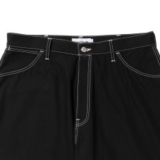 画像3: COOTIE PRODUCTIONS/Cotton Serge 5Pocket Extra Baggy Pants（Black/White）［5ポケットエクストラバギーパンツ-26秋冬］ (3)