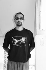 画像3: exodus brand/COCKFIGHTING SOUVENIR T SHIRT（WHITE）［プリントT-26秋冬］ (3)