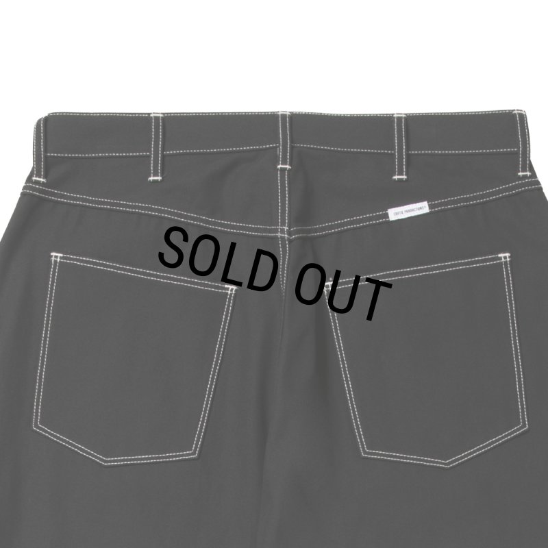 COOTIE PRODUCTIONS/Cotton Serge 5Pocket Extra Baggy Pants（Black