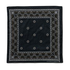 画像1: RATS/BANDANA（BLACK）［バンダナ-26秋冬］ (1)