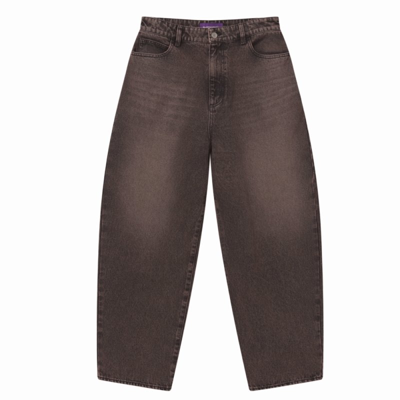画像1: BlackEyePatch/BRAND ORIGIN OVERDYED BAGGY DENIM（LAVENDER）