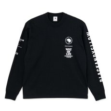 画像1: RATS/MC L/S TEE（BLACK）［モーターサイクルクラブ長袖T-26秋冬］ (1)