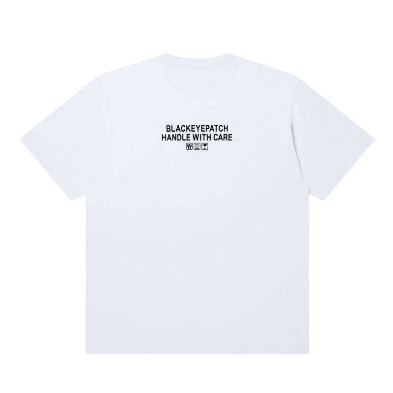画像2: BlackEyePatch/HWC GESTURE LABEL TEE(WHITE)