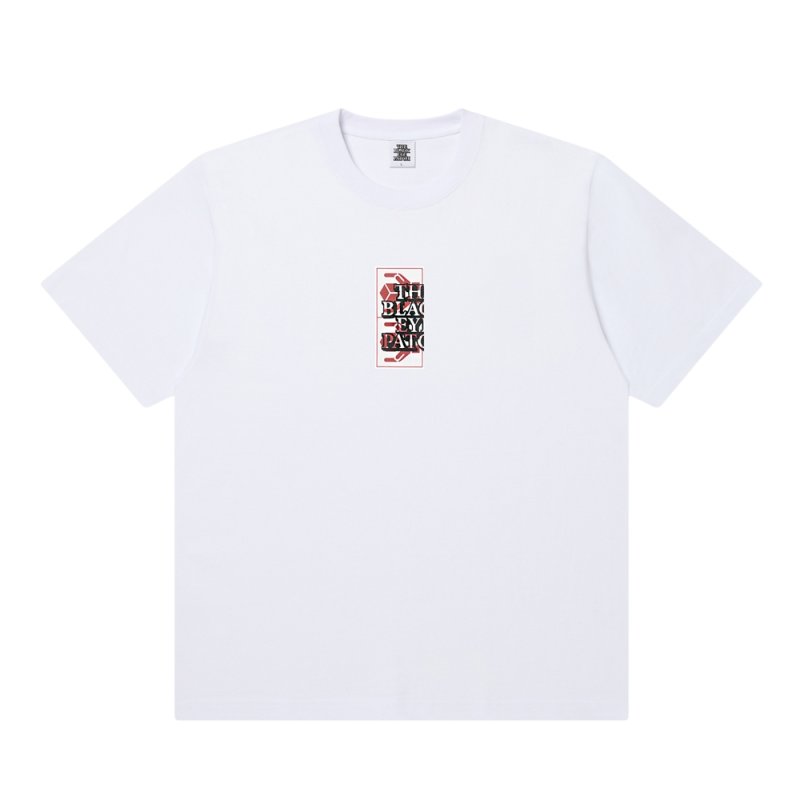 画像1: BlackEyePatch/HWC GESTURE LABEL TEE(WHITE)
