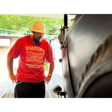 画像5: PORKCHOP/WAVE&WP TEE（FADE RED）［ウェーブ&ウイングポークT-26秋冬］ (5)