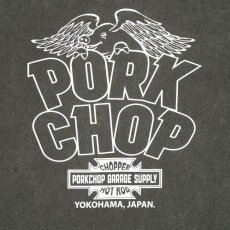 画像4: PORKCHOP/WAVE&WP TEE（FADE GRAY）［ウェーブ&ウイングポークT-26秋冬］ (4)