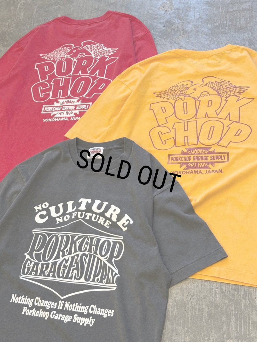 画像5: PORKCHOP/WAVE&WP TEE（FADE GRAY）［ウェーブ&ウイングポークT-26秋冬］ (5)