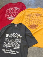 画像5: PORKCHOP/WAVE&WP TEE（FADE YELLOW）［ウェーブ&ウイングポークT-26秋冬］ (5)