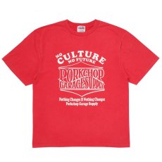 画像1: PORKCHOP/WAVE&WP TEE（FADE RED）［ウェーブ&ウイングポークT-26秋冬］ (1)