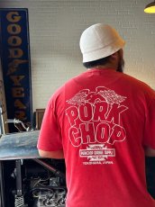 画像6: PORKCHOP/WAVE&WP TEE（FADE RED）［ウェーブ&ウイングポークT-26秋冬］ (6)
