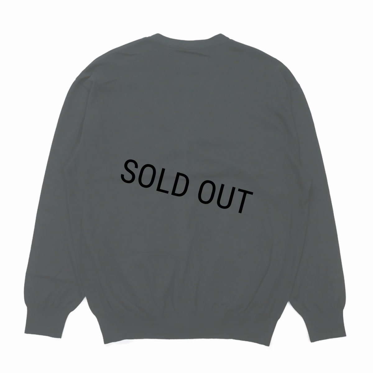 画像2: WACKO MARIA/COTTON KNIT CARDIGAN（BLACK）［コットンニットカーディガン-26秋冬］ (2)