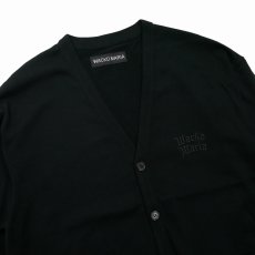 画像3: WACKO MARIA/COTTON KNIT CARDIGAN（BLACK）［コットンニットカーディガン-26秋冬］ (3)