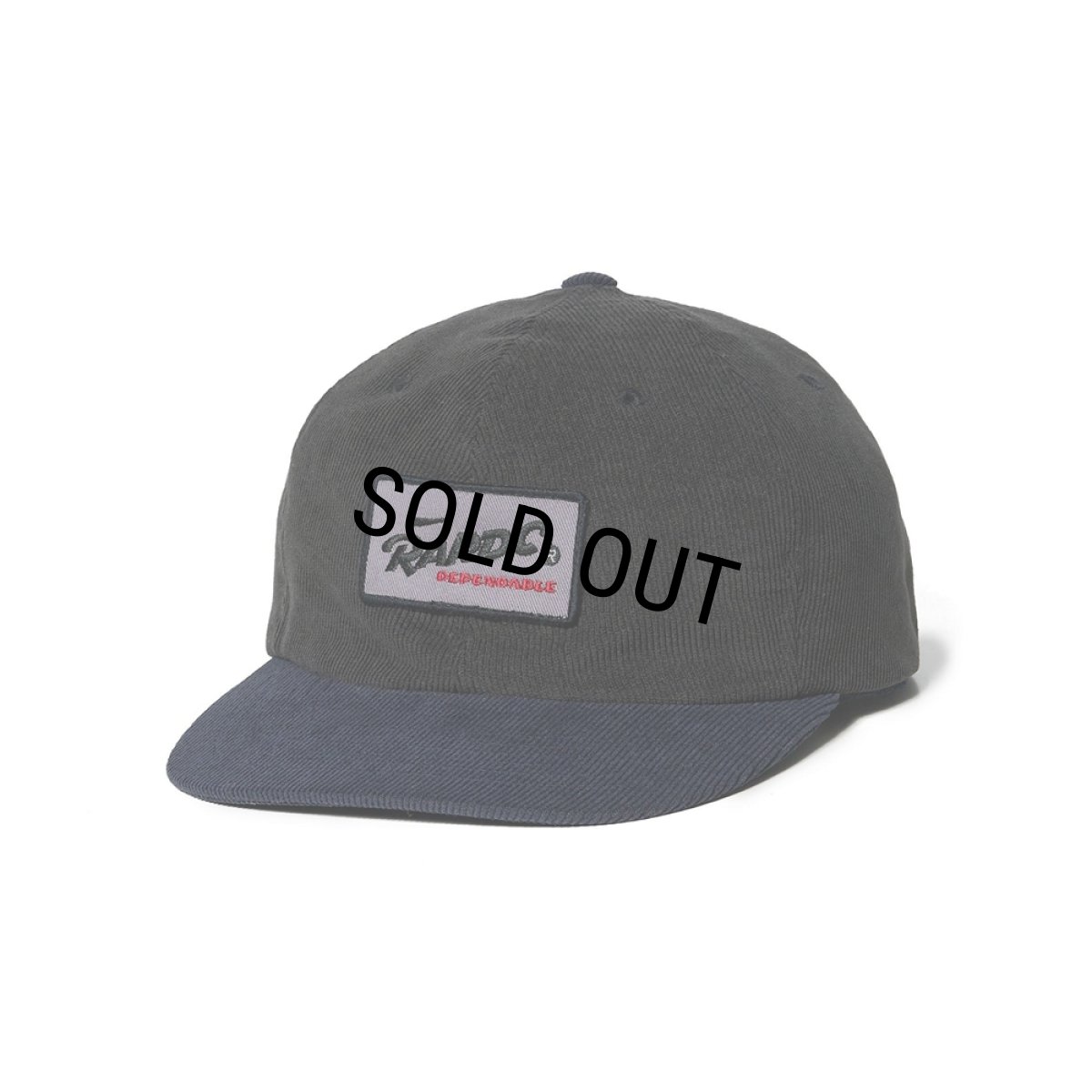 画像1: ROUGH AND RUGGED/BICOLOR CAP（BLACK）［バイカラーキャップ-26秋冬］ (1)