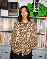 画像3: WACKO MARIA/LEOPARD HAWAIIAN SHIRT（BEIGE）［レオパードハワイアンシャツ-26秋冬］ (3)