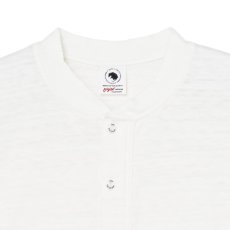 画像2: RATS/HENLEY NECK L/S TEE（WHITE）［ヘンリーネック長袖T-26秋冬］ (2)