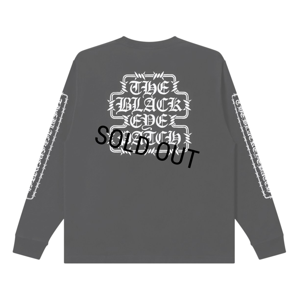 画像2: BlackEyePatch/BARBED WIRE OG L/S TEE（BLACK） (2)