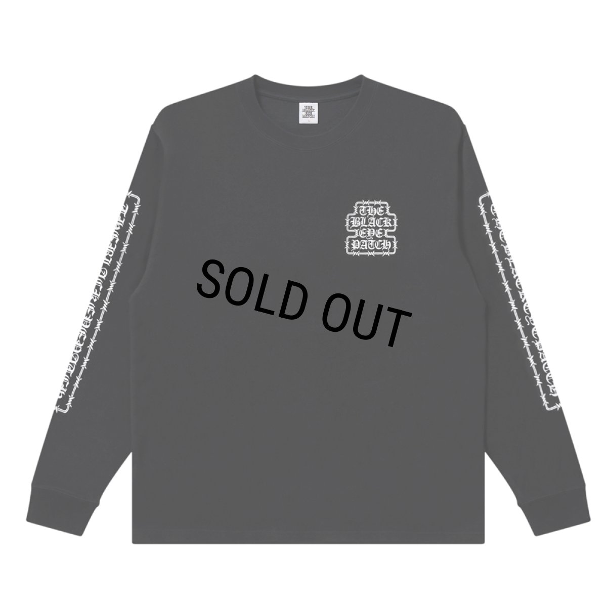 画像1: BlackEyePatch/BARBED WIRE OG L/S TEE（BLACK） (1)