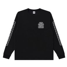 画像1: BlackEyePatch/BARBED WIRE OG L/S TEE（BLACK） (1)