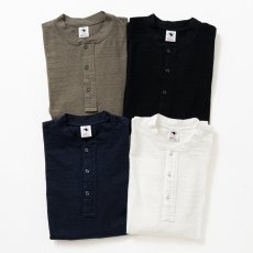 画像3: RATS/HENLEY NECK L/S TEE（WHITE）［ヘンリーネック長袖T-26秋冬］ (3)