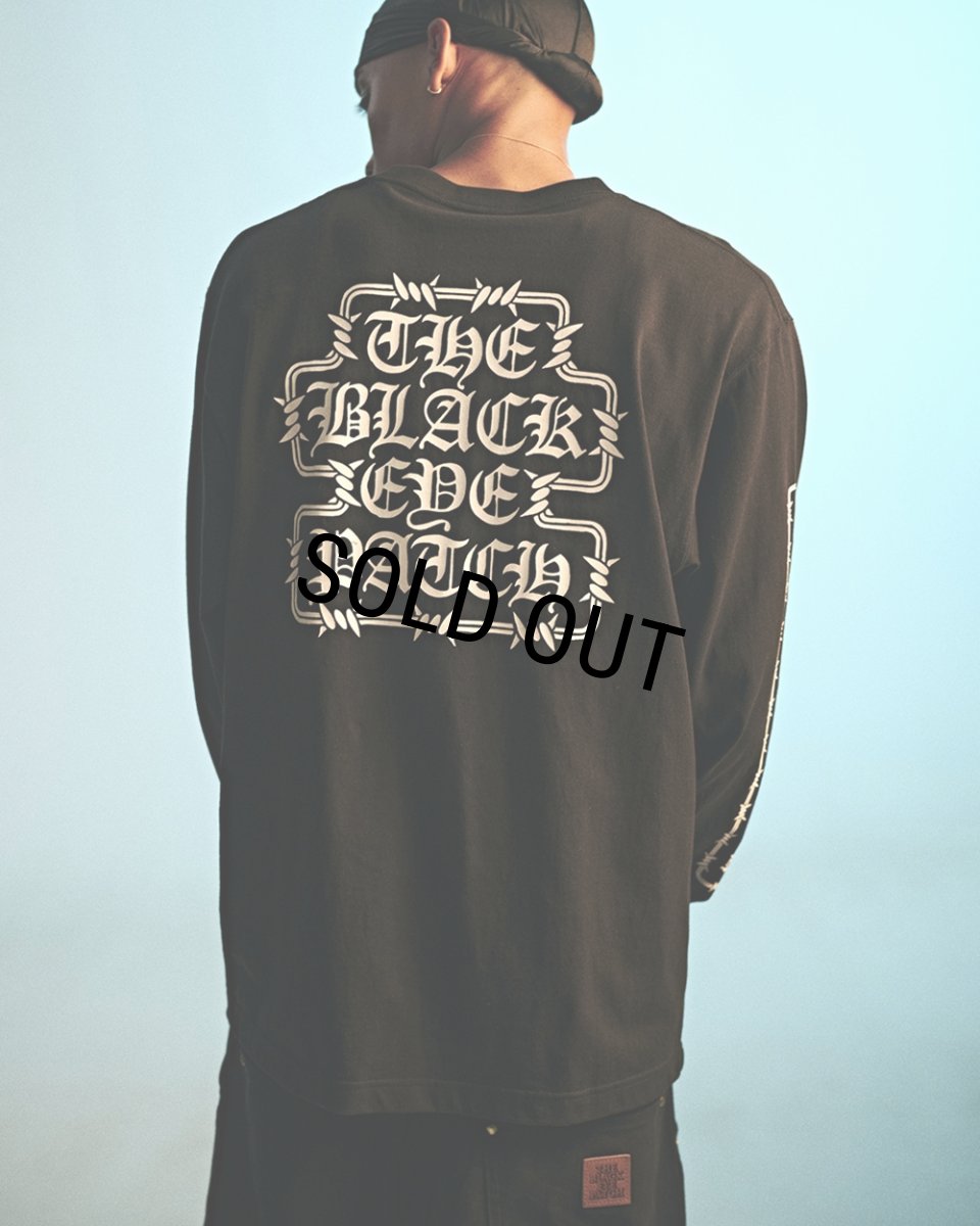 画像4: BlackEyePatch/BARBED WIRE OG L/S TEE（BLACK） (4)
