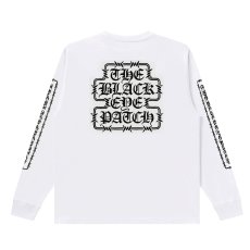 画像2: BlackEyePatch/BARBED WIRE OG L/S TEE（WHITE） (2)