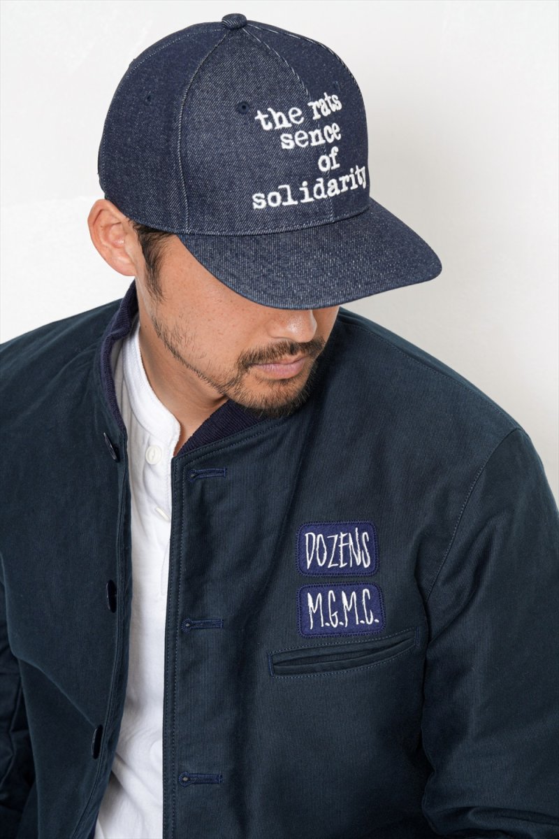 画像7: RATS/DENIM CAP（INDIGO）［デニムキャップ-26秋冬］ (7)