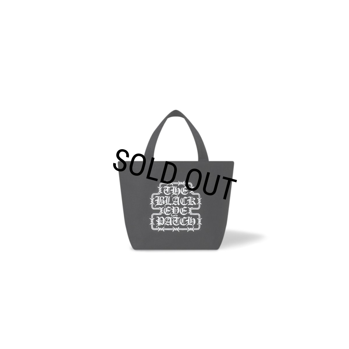 画像1: BlackEyePatch/BARBED WIRE OG LABEL SMALL TOTE（BLACK） (1)