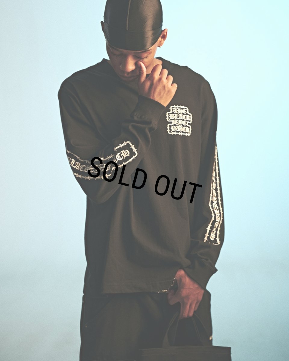 画像3: BlackEyePatch/BARBED WIRE OG L/S TEE（WHITE） (3)