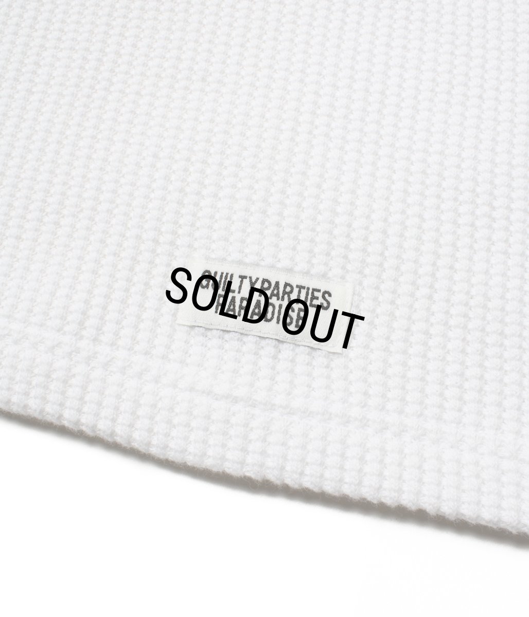 画像4: WACKO MARIA/THERMAL SHIRT（WHITE）［サーマル長袖-26秋冬］ (4)
