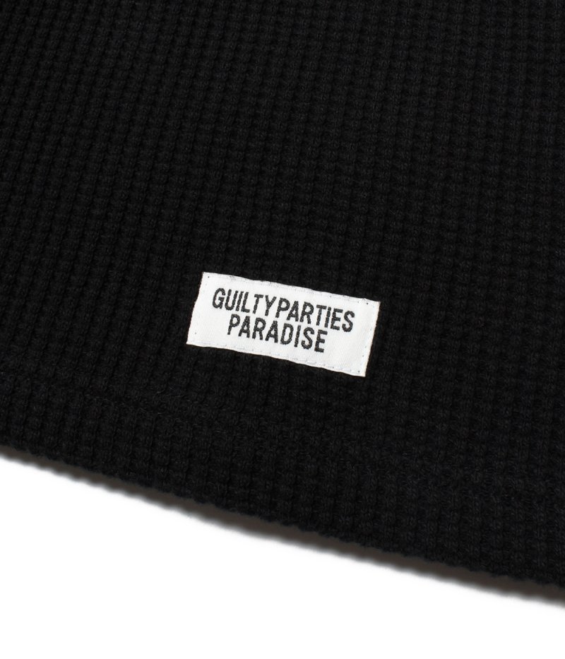 画像3: WACKO MARIA/THERMAL SHIRT（BLACK）［サーマル長袖-26秋冬］