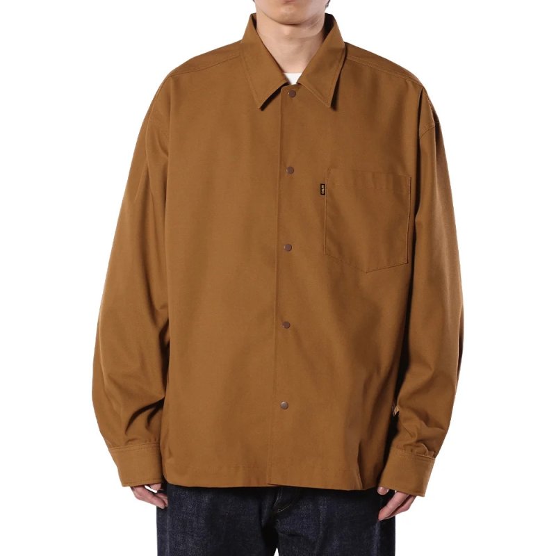画像2: CALEE/DUCK SHIRT JACKET（CAMEL）［ダックシャツJKT-26秋冬］