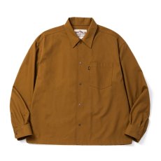 画像1: CALEE/DUCK SHIRT JACKET（CAMEL）［ダックシャツJKT-26秋冬］ (1)