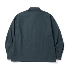画像2: CALEE/DUCK SHIRT JACKET（GREEN）［ダックシャツJKT-26秋冬］ (2)