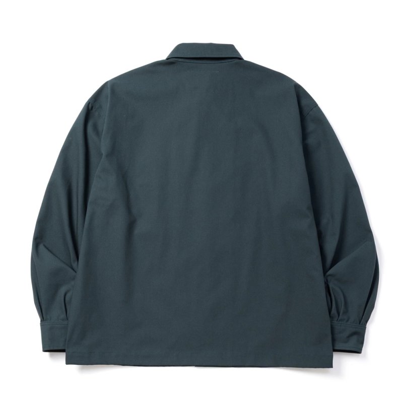 画像2: CALEE/DUCK SHIRT JACKET（GREEN）［ダックシャツJKT-26秋冬］