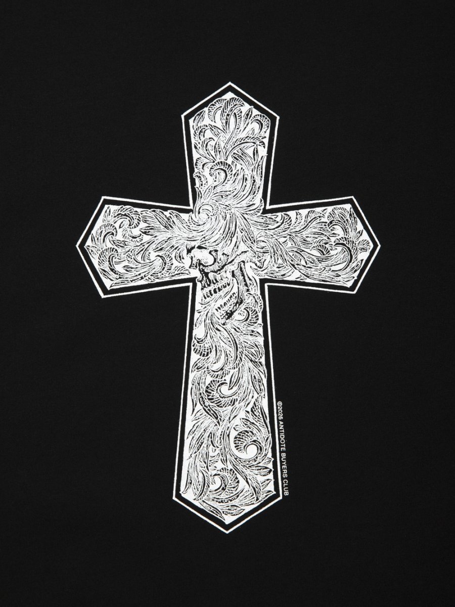 画像4: ANTIDOTE BUYERS CLUB/Pima Cotton L/S Tee（Reaper）（Pure Black） (4)