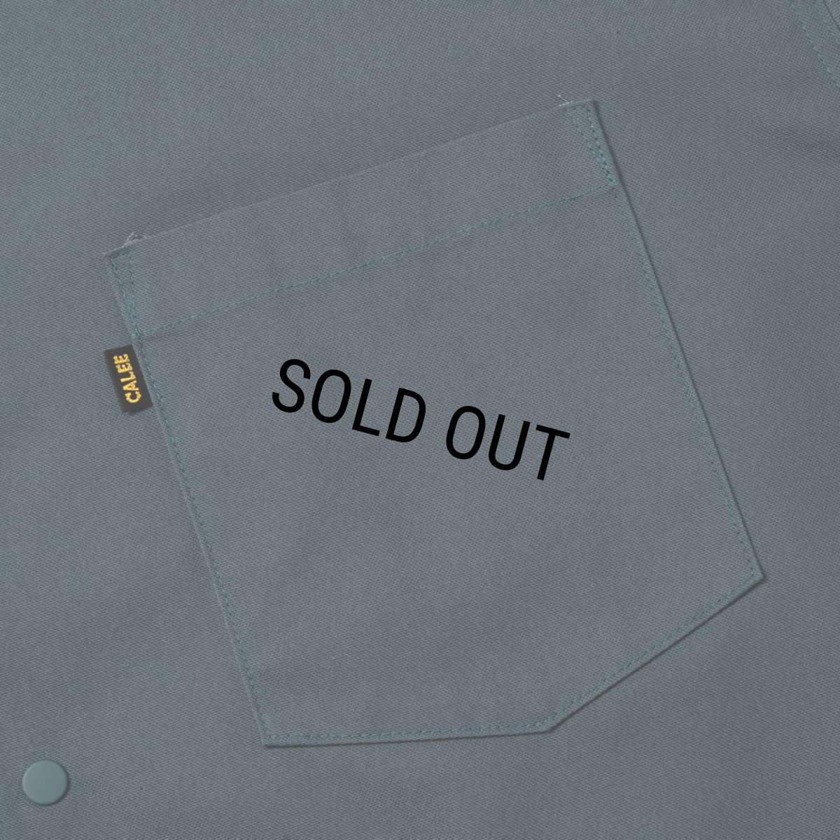 画像5: CALEE/DUCK SHIRT JACKET（GREEN）［ダックシャツJKT-26秋冬］ (5)
