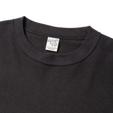 画像3: CALEE/VINTAGE TYPE SIGNBOARD L/S TEE ＜NATURALLY PAINT DESIGN＞（INK BLACK）［プリント長袖T-26秋冬］ (3)