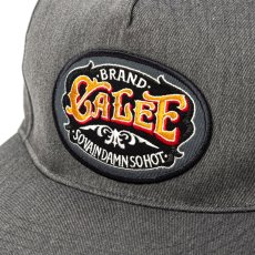 画像6: CALEE/SIGNBOARD WAPPEN CAP ＜NATURALLY PAINT DESIGN＞（各色）［ワッペンキャップ-26秋冬］ (6)