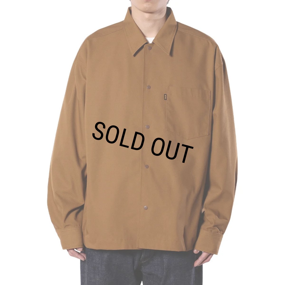 画像9: CALEE/DUCK SHIRT JACKET（GREEN）［ダックシャツJKT-26秋冬］ (9)