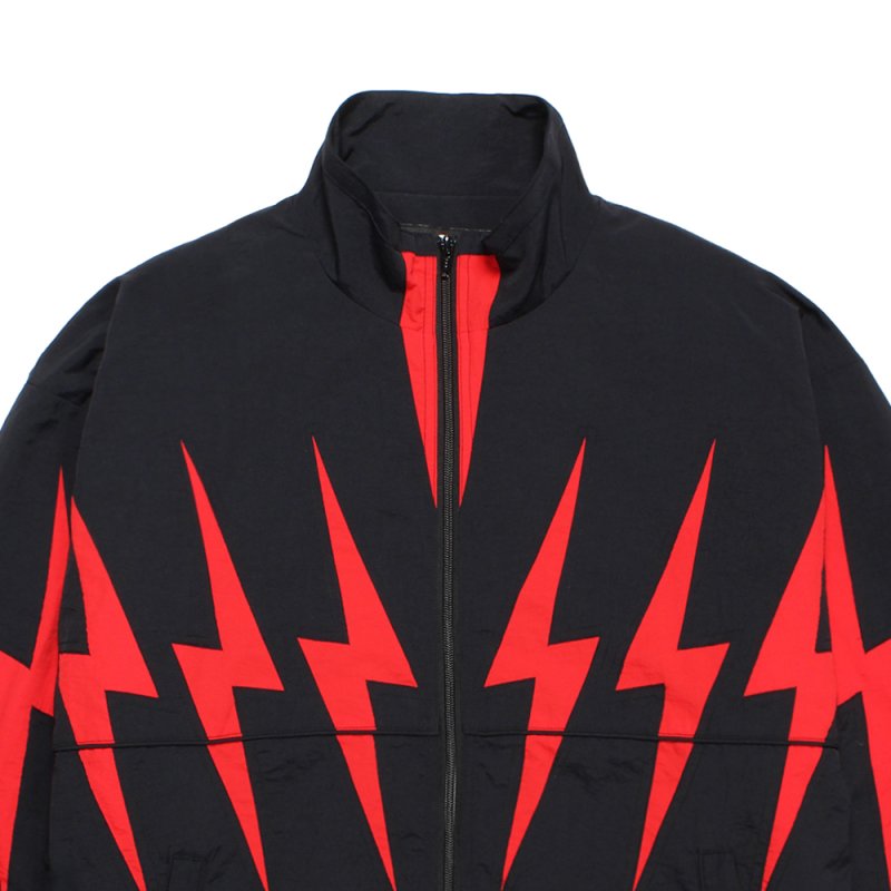 画像2: WACKO MARIA/TRACK JACKET（BLACK/RED）［トラックJKT-26秋冬］